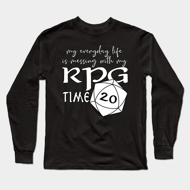 RPG time Long Sleeve T-Shirt by toastercide